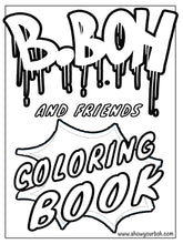 B.BOH and Friends Coloring Book - Bohdega